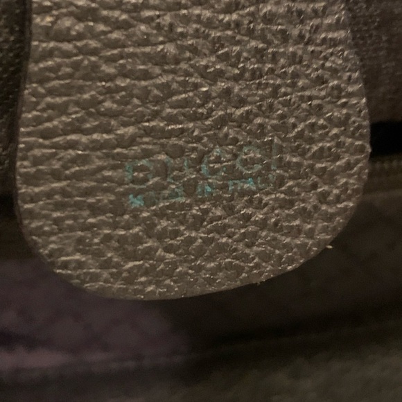 Authentic Gucci, bamboo black suede 2 way bag - Picture 10 of 16